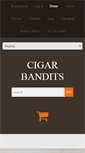 Mobile Screenshot of cigarbandits.com